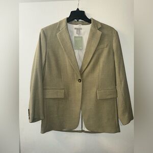 H&M Light Green Blazer